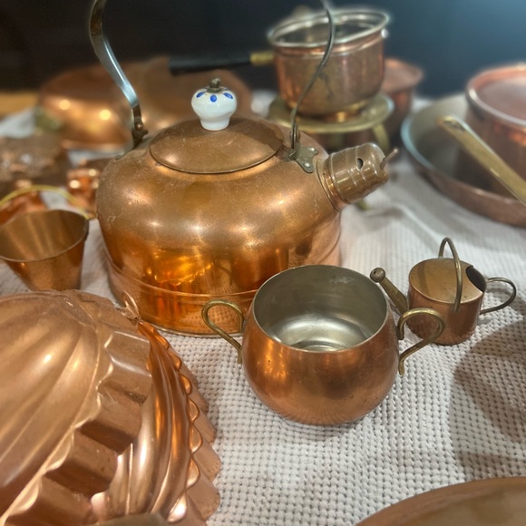 53pc Copper Cookware and Bakeware Collection - Picture 7 of 15